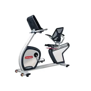 Leekon Gym Spinning Bike Intuitive Wrap-Around Seat Adjust Stationary Recoubent Commercial Exercise Cycle Indoor Spin Bike