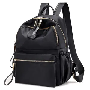 Fashionable Designer High School Student Backpack Bookbags Durable Rucksack Waterproof Oxford Student School Bags for Girls