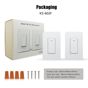 Smartphone <span class=keywords><strong>app</strong></span> controlada 1 wifi de pared 3 interruptor de la luz - Product Image 3