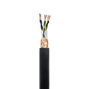300/500 V 6 core aislado de PVC blindado cable de par trenzado cable stp