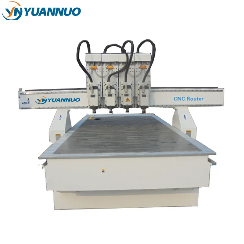 YN1325 four heads cnc router for woodworking