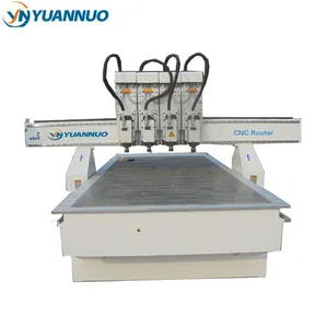 YN1325 four heads cnc router for woodworking