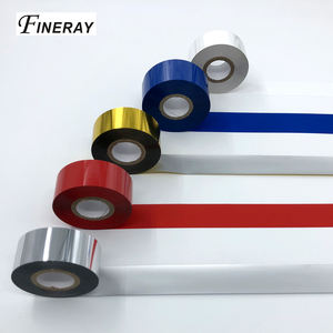 SCF900 30mm * 100m sıcak damgalama kağıt paket tarihi toplu kodlama baskı şerit yaldız sıcak damgalama folyo altın PET plastik jenerik - Product Image 6