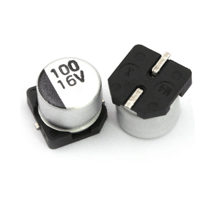 Condensadores electróticos de aluminio SMD, montaje en superficie de 4x5,4mm, 50V, 0,1 UF, componentes electrónicos, superventas - Product Image 4