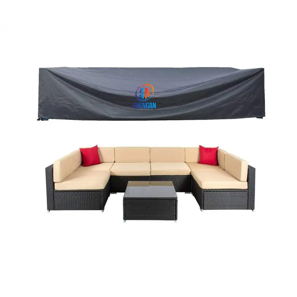 Terrasmeubilair Set Covers Waterdichte Outdoor Meubels Lounge Veranda Sofa Waterdicht Stofdicht Beschermende Loveseat Covers