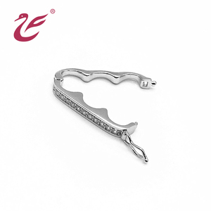 El mejor <span class=keywords><strong>precio</strong></span> <span class=keywords><strong>de</strong></span> la joyería <span class=keywords><strong>de</strong></span> la plata <span class=keywords><strong>esterlina</strong></span> 925 cierres cierre ajustable - Product Image 1