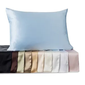 Natural Silk Pillowcase 19ミリメートル600 Thread Count Long Pillow Case Designs Standard Custom Mulberry Silk Pillow Case Cover