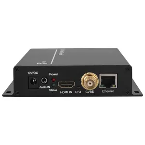 H.264 Video Encoder + MIC Supporto HDCP HDMI Per IP In Diretta Streaming Encoder IPTV