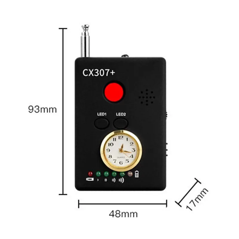 CX307 Professional Wireless RF Signal Bug Detector Remote control