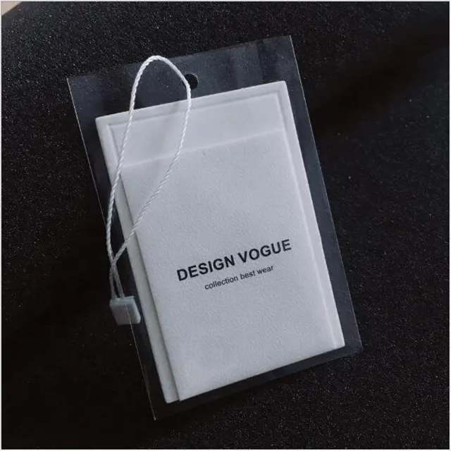 전문 종이 재료 새로운 행태그 디자인 옷 스윙 태그 베이지 의류 태그 라벨 사용자 정의 인쇄