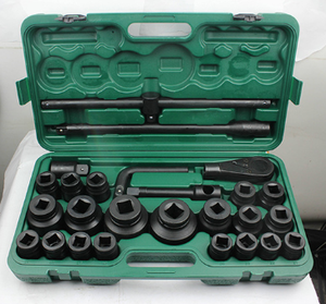 3/4 ''-1 ''<span class=keywords><strong>DR</strong></span> 26 pcs Box Socket Auto Repair Tools Impact Socket Set Heavy Duty - Product Image 4
