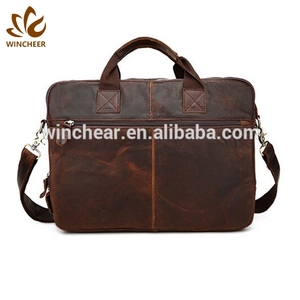 Venta caliente, precio barato, <span class=keywords><strong>hombre</strong></span> bolsas abogado maletín de cuero genuino de los hombres de la bolsa - Product Image 4