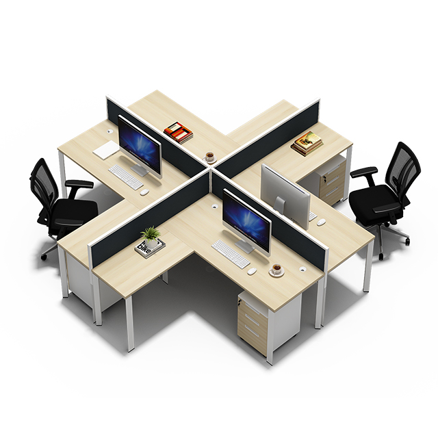 Китайский Золотой Производитель Скидка роскошная модульная мебель для офиса 4 человек рабочих станций офисный стол