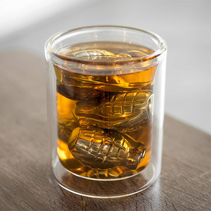 Piedras de Whisky de Acero Inoxidable con Forma de <span class=keywords><strong>Granada</strong></span>, Fabricante Directo, con Bolsa de Almacenamiento (Juego de 4) - Product Image 4