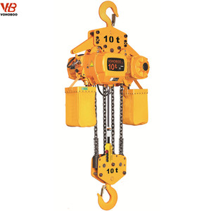 Palan à chaîne électrique de <span class=keywords><strong>0.5</strong></span> tonnes pour tour de construction moteur de grue marine nouvel état pour hôtels de détail matériau métallique - Product Image 2