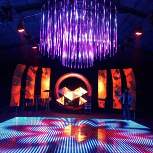 Venta caliente portátil luz rgb noche club <span class=keywords><strong>disco</strong></span> boda luz led digital video interactivos de baile azulejos para venta - Product Image 1