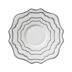 JC exclusiva portugués de plata blanco vajilla de porcelana - Product Image 1