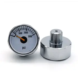 1inch 23mm 25mm small mini pressure gauge 3000 psi