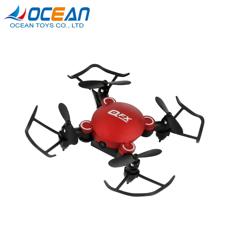 Flying headless mode folding quadcopter mini drone toys rc with camera