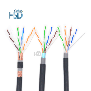 Ngoài trời không thấm nước CAT5E STP FTP cáp điện UV đánh giá 305m trực tiếp chôn cất cáp với 23AWG UTP lá chắn và áo khoác PVC - Product Image 4