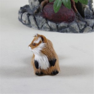 La simulazione di Modelli <span class=keywords><strong>animali</strong></span> di vendita di giocattoli di Decorazione di Pelliccia di Volpe la Volpe di regali per i Bambini - Product Image 6
