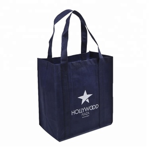 Alta calidad reciclable encargo fuerte ultramarinos tote bolso no tejido - Product Image 5