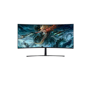 35 "К 2 к ПК светодио дный изогнутый СВЕТОДИОДНЫЙ игровой монитор Бесплатная синхронизация 1800р Безрамное 2560*1080 60 Гц - Product Image 3
