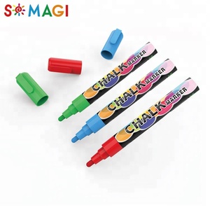 Aliexpress bonne qualité <span class=keywords><strong>indélébile</strong></span> <span class=keywords><strong>marqueur</strong></span> liquide stylo magique <span class=keywords><strong>blanc</strong></span> marqueurs de couleur - Product Image 2