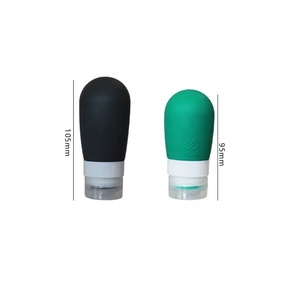 Venta caliente recargable vacía viajes al aire libre de apretón libre de BPA silicona botella de champú - Product Image 1