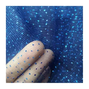 High Fastness Quality Tulle Glitter Mesh Sparkle Tulle With Glitter Tulle Fabric For Wedding Tutu Dress