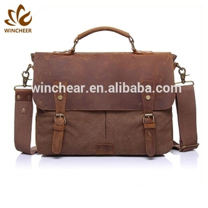 Moins cher haute capacité réglable bandoulière adolescents en cuir hommes sacs <span class=keywords><strong>de</strong></span> messager <span class=keywords><strong>de</strong></span> <span class=keywords><strong>toile</strong></span> populaire sac cartable - Product Image 1