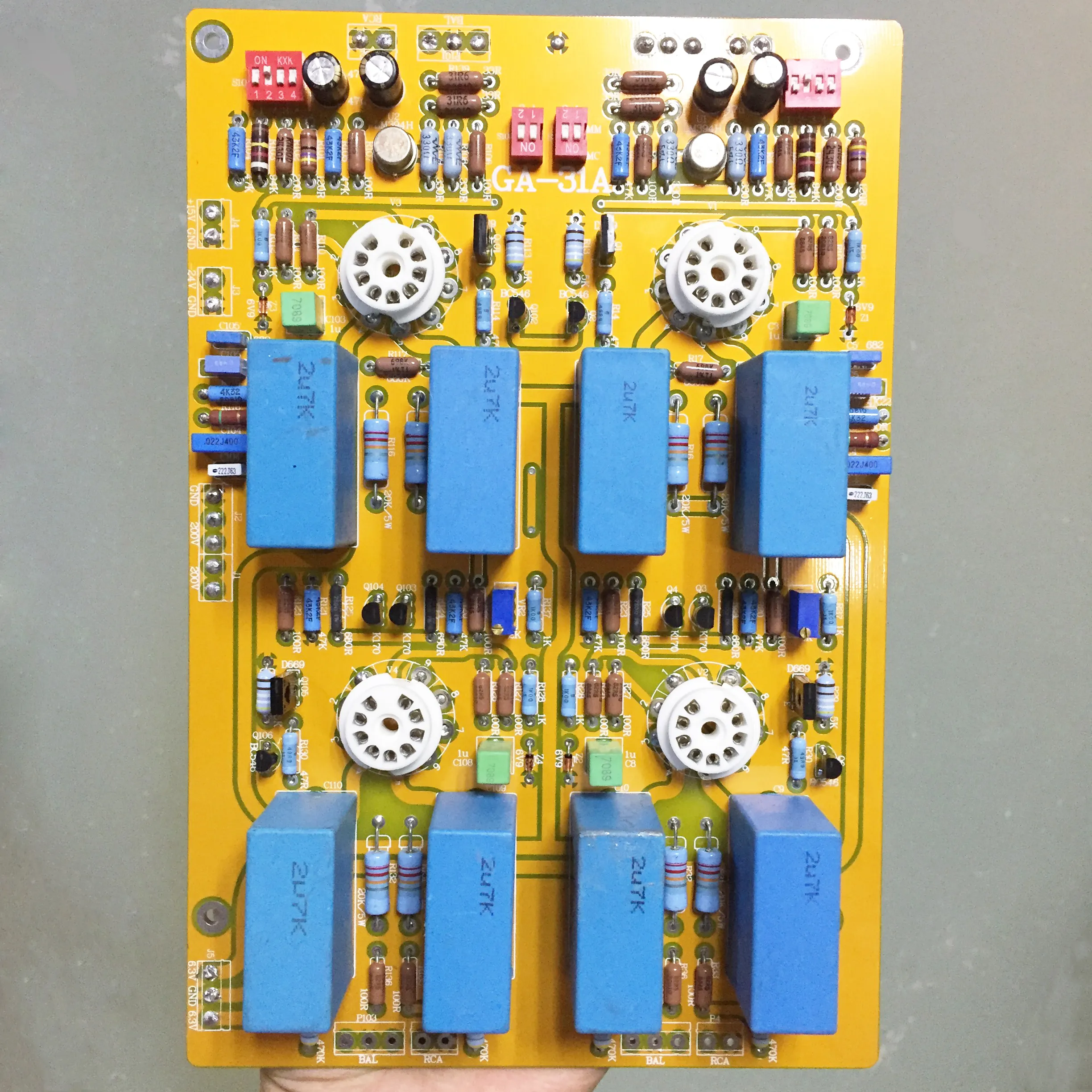 GA 31A MM/MC phono amplifier board