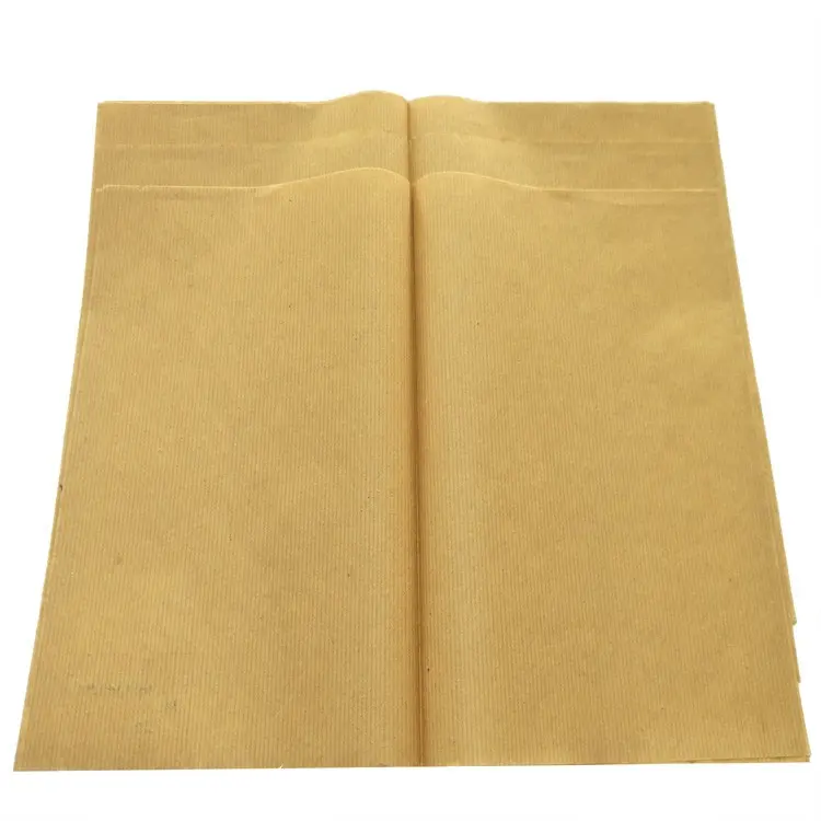 Заводская поставка упаковочной бумаги MG коричневая ребристая крафт-бумага