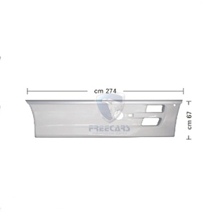 Excellente qualité pour les pièces détachées <span class=keywords><strong>Daf</strong></span>, pièces de carrosserie, pièces de camion, carénage avec support 1672846 - Product Image 1