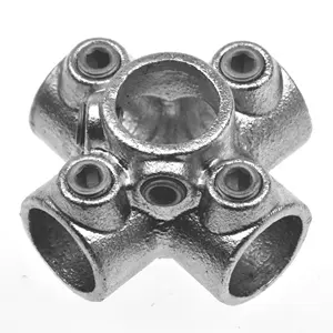 Cast Iron Key Clamp Fittings Greenhouse Tube Clamp Fittings