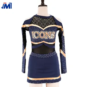 Ragazze Cheerleader Costume di Alta Scuola Cheer Leader di Danza del Vestito Operato