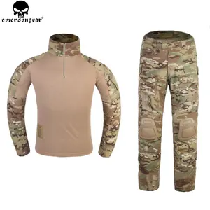 Emerson G3 Style 전투 한 벌 대 한 Woman 사냥 옷 멀티캠 Camouflage Emersongear Tactical Pants 전투 Uniform Girl