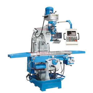 Mini vertical turret milling machine X6325 4HW 5HW 4SW 5SW 4V 5V manual mill metal material manufacturer CE/ ISO 9001 standard