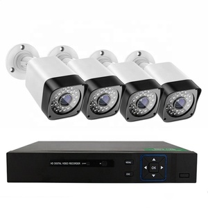 Zosi — caméra CCTV 4CH 720p HD, 4 pièces, en plastique, système de sécurité <span class=keywords><strong>filaire</strong></span> AHD, <span class=keywords><strong>kit</strong></span> DVR - Product Image 1