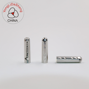 2018 nuevo diseño de Metal cordón Cable final cordón de plata final - Product Image 2