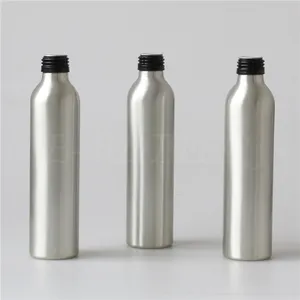 Superb disposable aluminium drinking empty syrup bottle