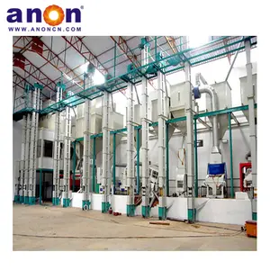 ANON 100T Completed Parboiled Rice Producing Machine Combined plant