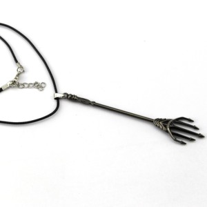 Última declaración joyería de la Alianza de Justicia rey del mar buzo armas Trident collar de bronce - Product Image 2