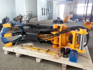 Hydraulische Bos Grab <span class=keywords><strong>Mini</strong></span> Graafmachine Log Roterende <span class=keywords><strong>Grapple</strong></span> - Product Image 5