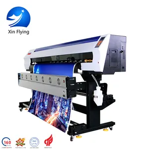 Impresión digital banner máquina de impresión de la impresora con sistema de toma de flex Impresión de precio de la máquina