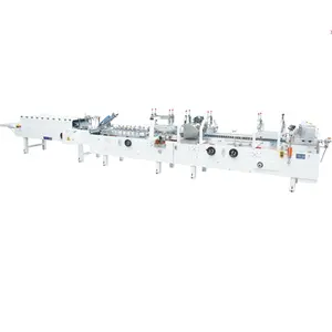 ZH-800G Prijs Automatische Map Gluer Met Crash Lock Bodem