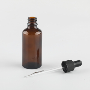 <span class=keywords><strong>0</strong></span>,5 oz 1 oz ámbar vacía vitamina C + E ácido ferúlico suero de botella de cuentagotas de vidrio - Product Image 5