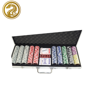 Personnalisé Premium <span class=keywords><strong>Poker</strong></span> chip set 500 deluxe <span class=keywords><strong>poker</strong></span> chip jeu avec <span class=keywords><strong>mallette</strong></span> en aluminium - Product Image 3