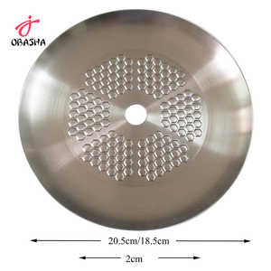 Vente en gros Nouveau design <span class=keywords><strong>Plaque</strong></span> de cendrier en acier inoxydable pour narguilé Shisha Meilleurs accessoires de plateau en métal givré - Product Image 4