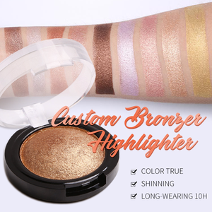 Paleta de maquillaje L63, <span class=keywords><strong>bronceador</strong></span> personalizado y resaltador, resaltador de Etiqueta Privada, maquillaje de etiqueta privada - Product Image 1